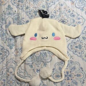 Sanrio Cinnamoroll 3D Tassel Beanie Hot topic NWT